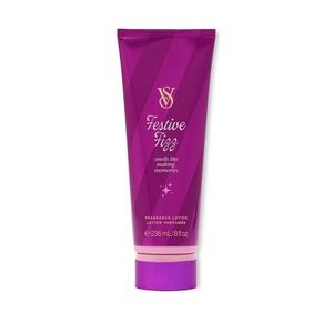 Victoria's Secret Festive Fizz Fragrance Lotion 8oz Cranberry Bubbly Blackberry